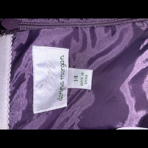 NWT Donna Morgan Strapless Dress - Picture 4 of 7